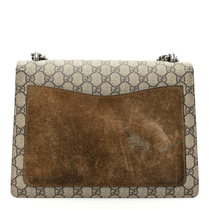 Gucci GG Supreme Monogram Medium Dionysus Shoulder Bag Taupe 11 of 14
