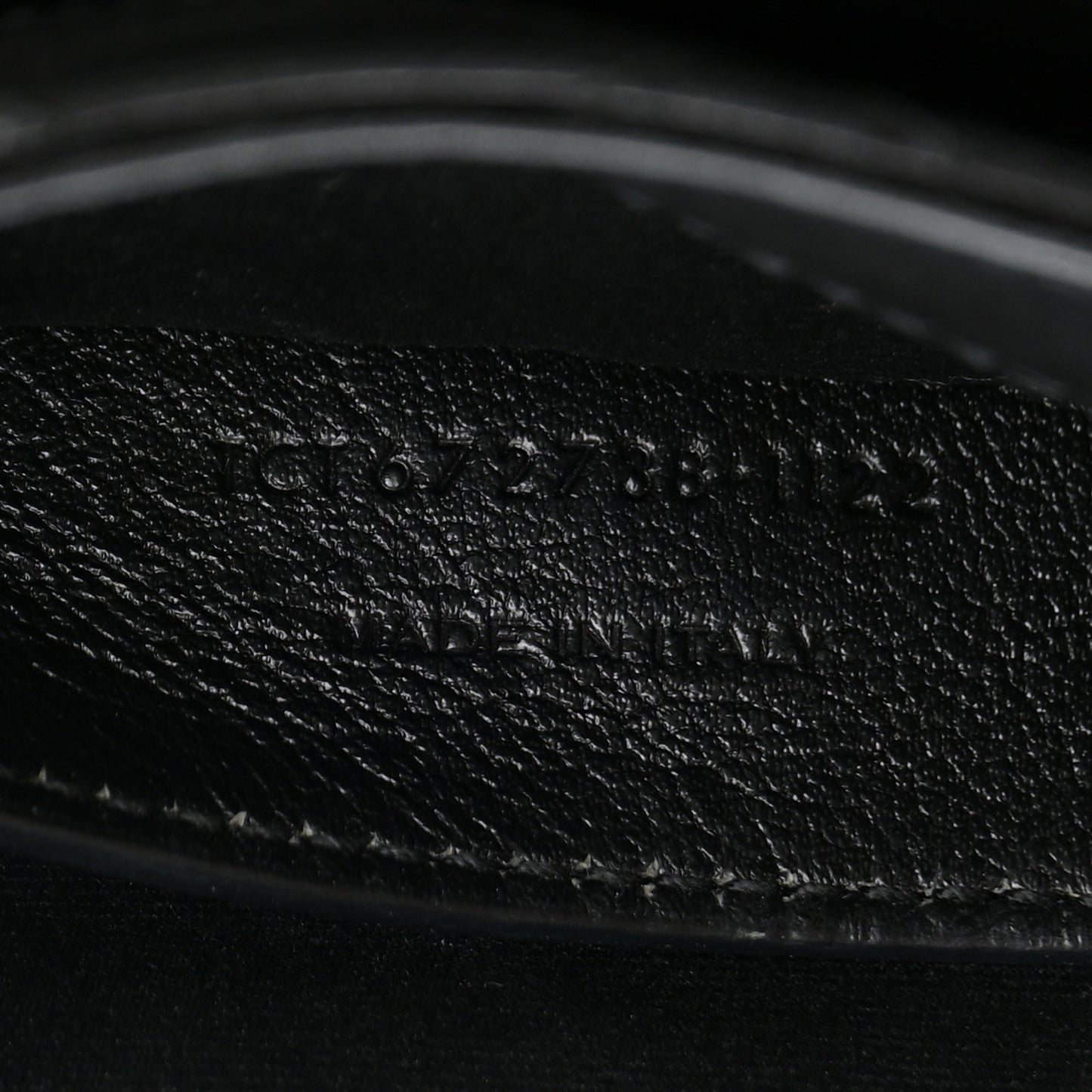 Lambskin Quilted Monogram Mini Nolita Black