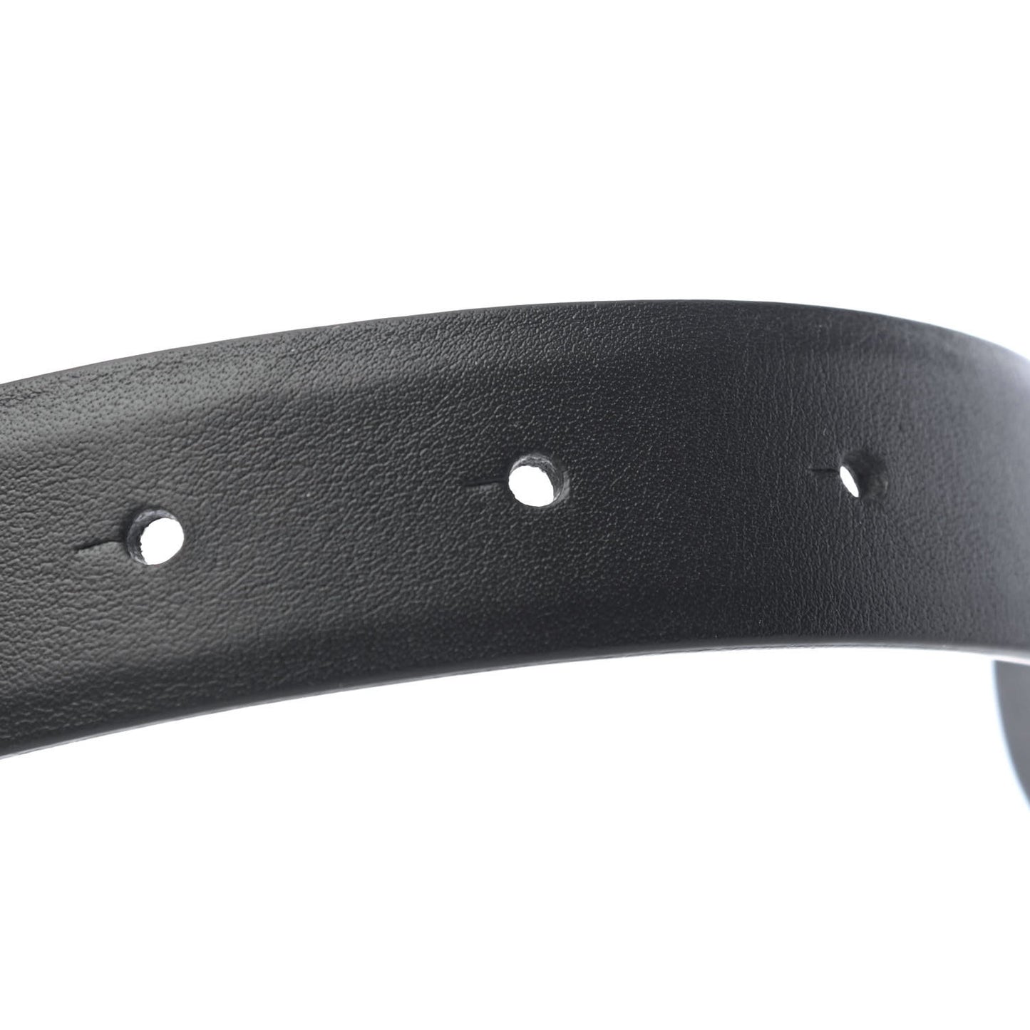Calfskin Paris Button CC Belt 85 34 Black
