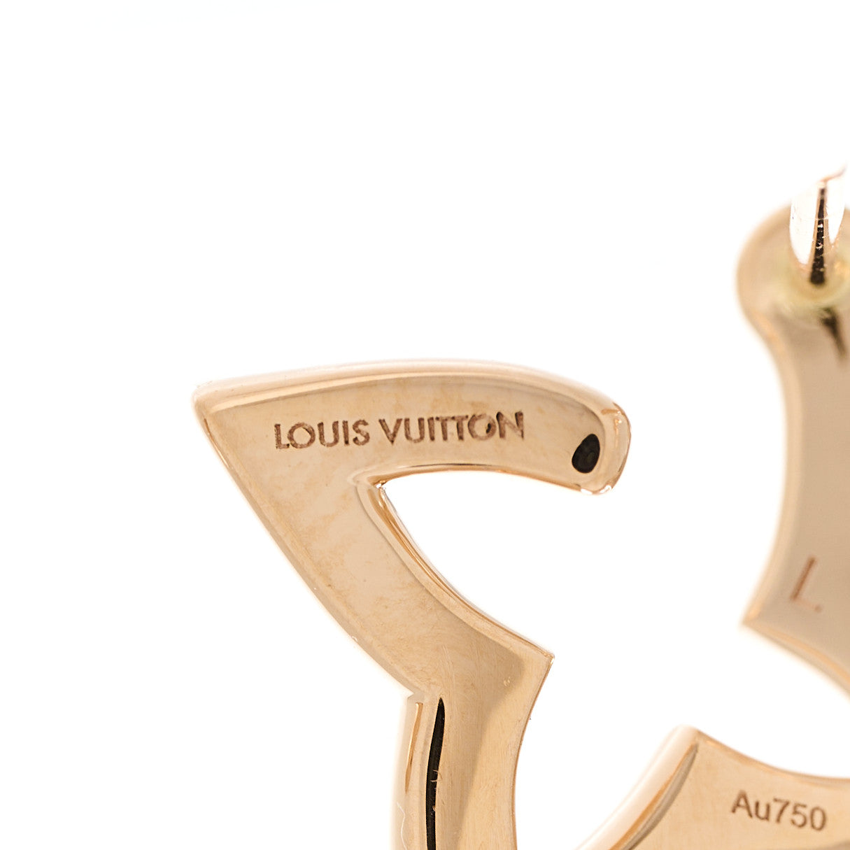 18K Pink Gold Diamond Mini Blossom Hoop Earrings