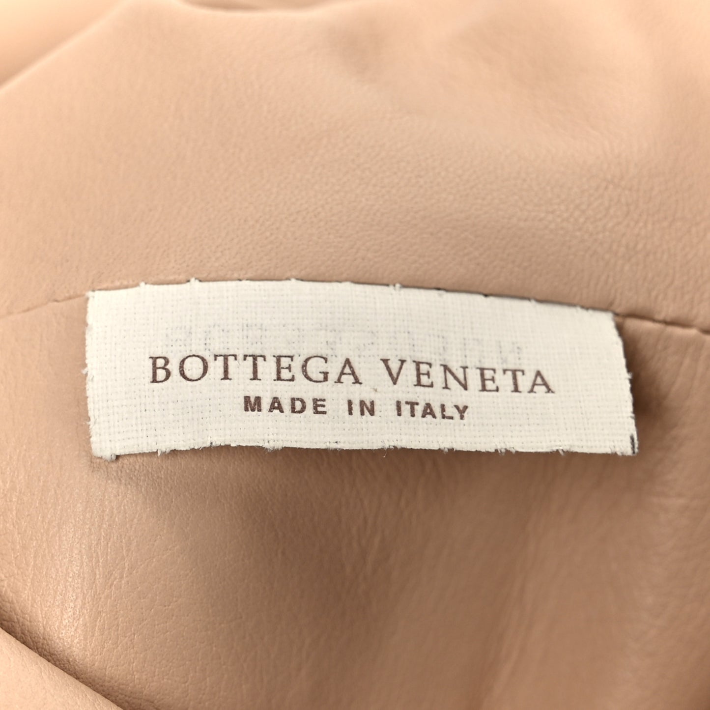 Smooth Butter Calf The Pouch Oversized Clutch Nude
