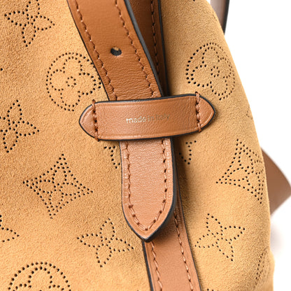 Louis Vuitton Suede Mahina CarryAll PM Beige 8 of 11