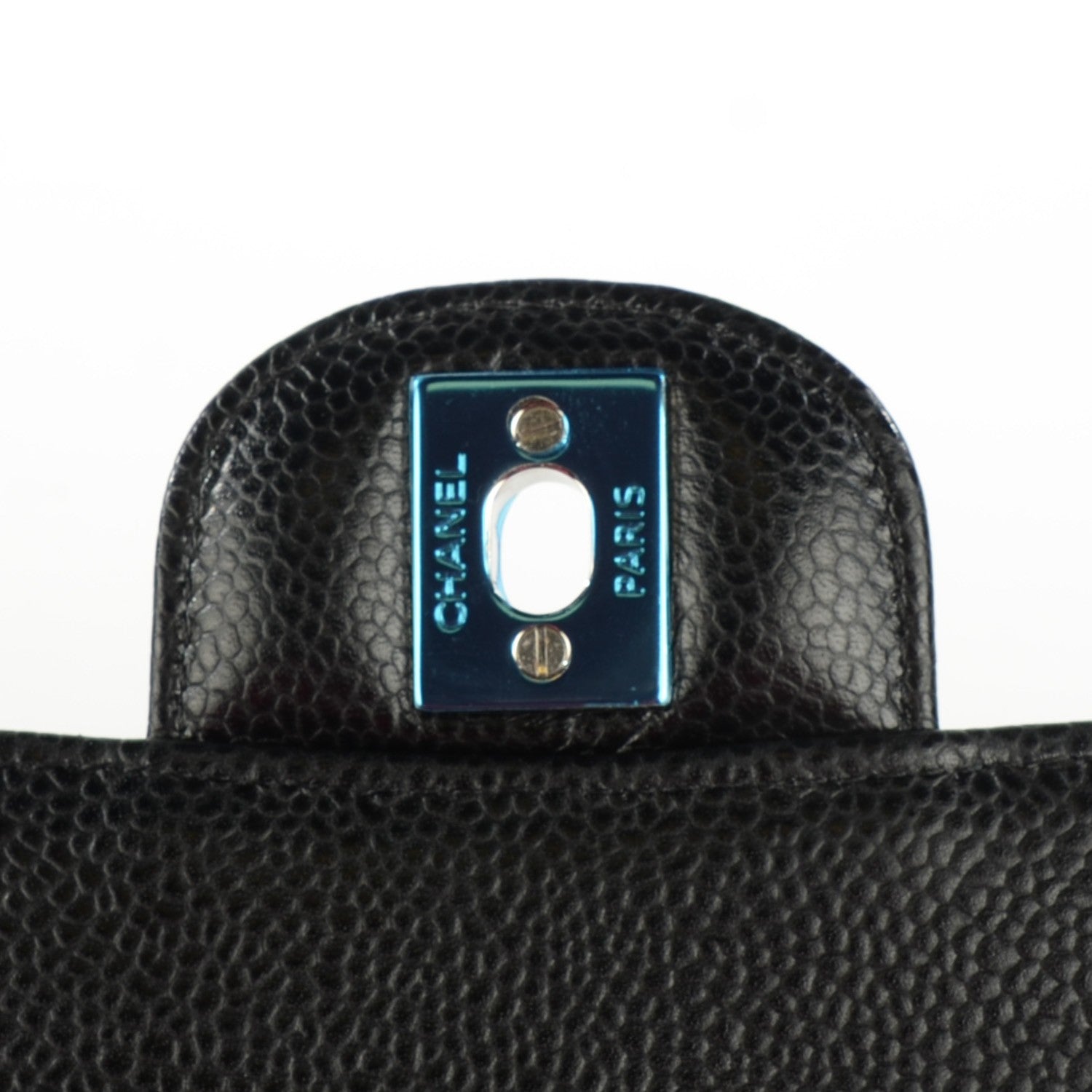 Chanel Caviar Quilted Medium Double Flap Black 8 of 8