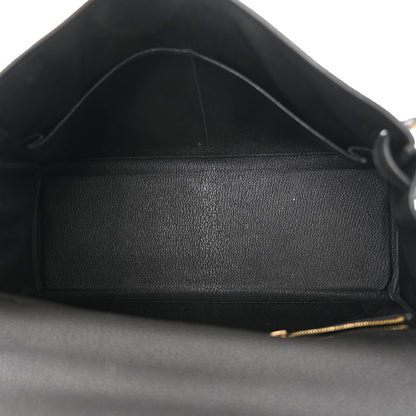 Hermes Togo Kelly Retourne 32 Black 5 of 12