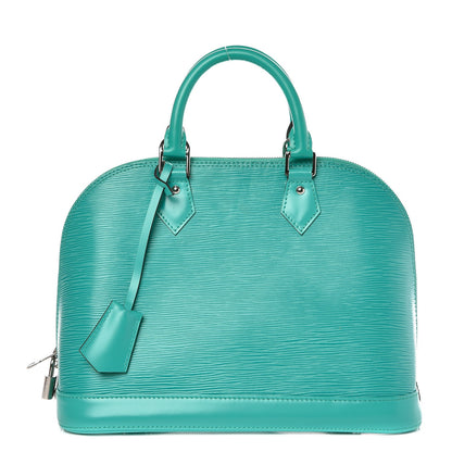 Louis Vuitton Epi Alma PM Turquoise 1 of 6