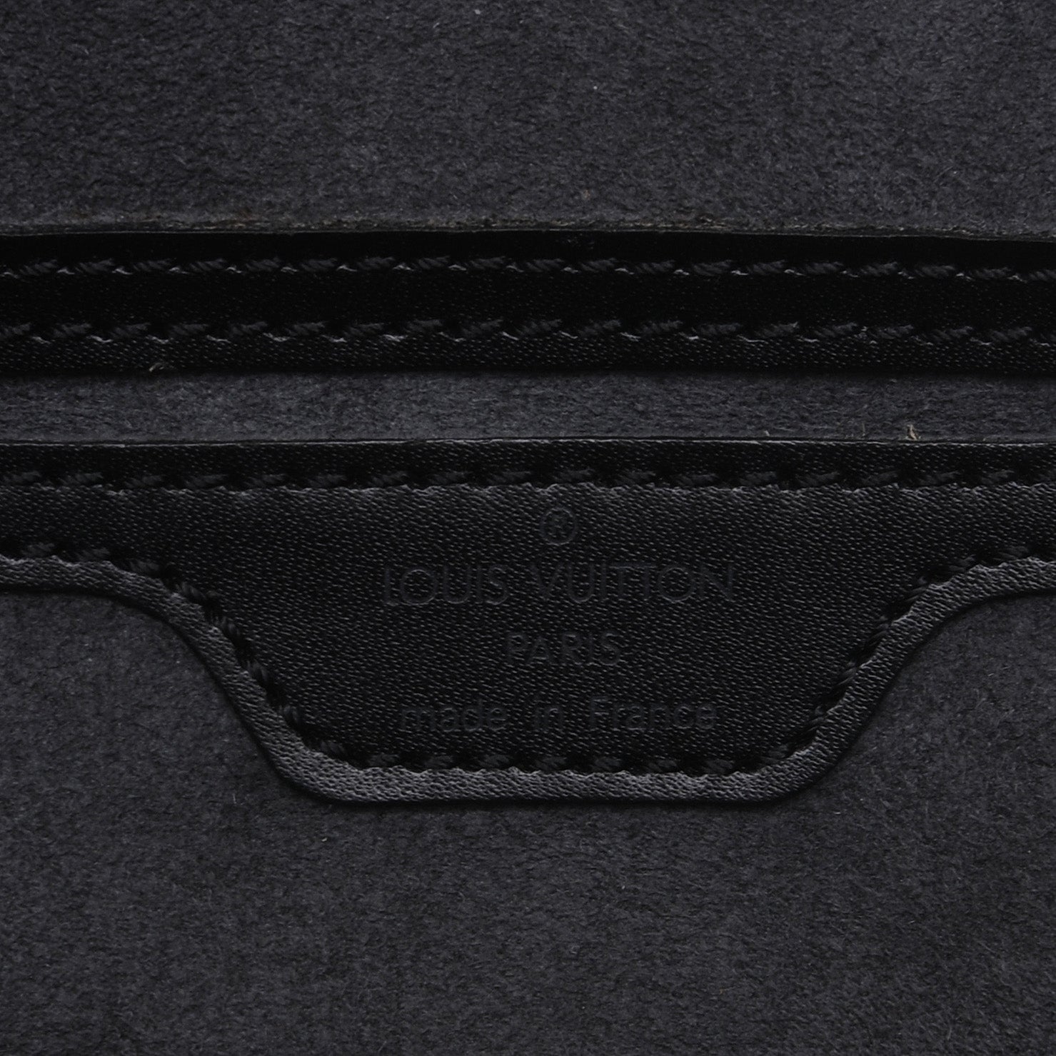 Louis Vuitton Epi Soufflot Black 6 of 7