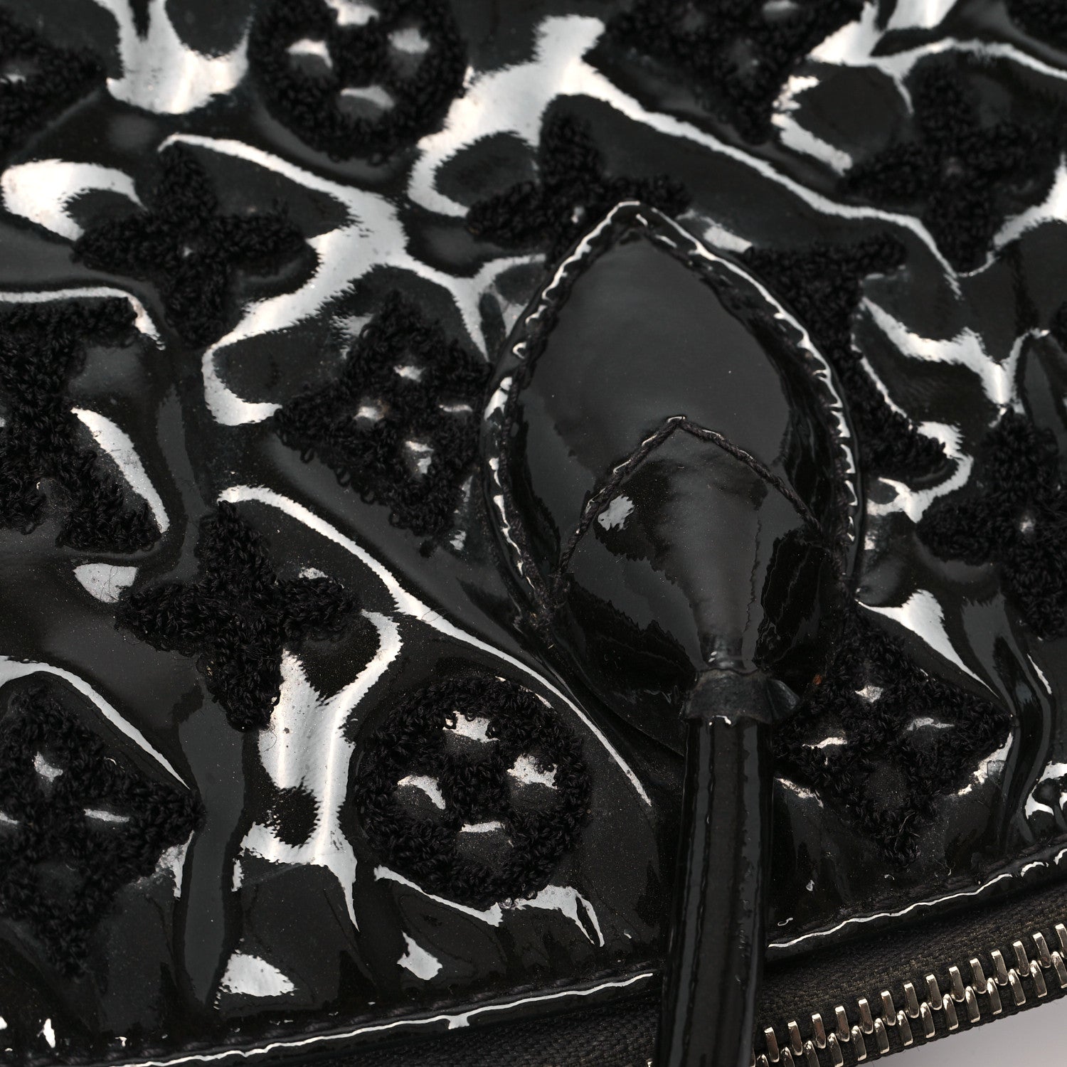 Louis Vuitton Patent Lambskin Fascination Lockit Black 11 of 12