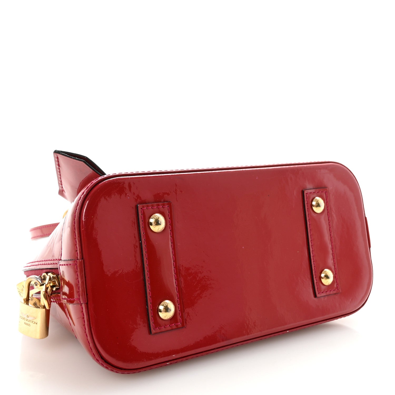 Louis Vuitton Vernis Alma BB Rose Indien 4 of 9