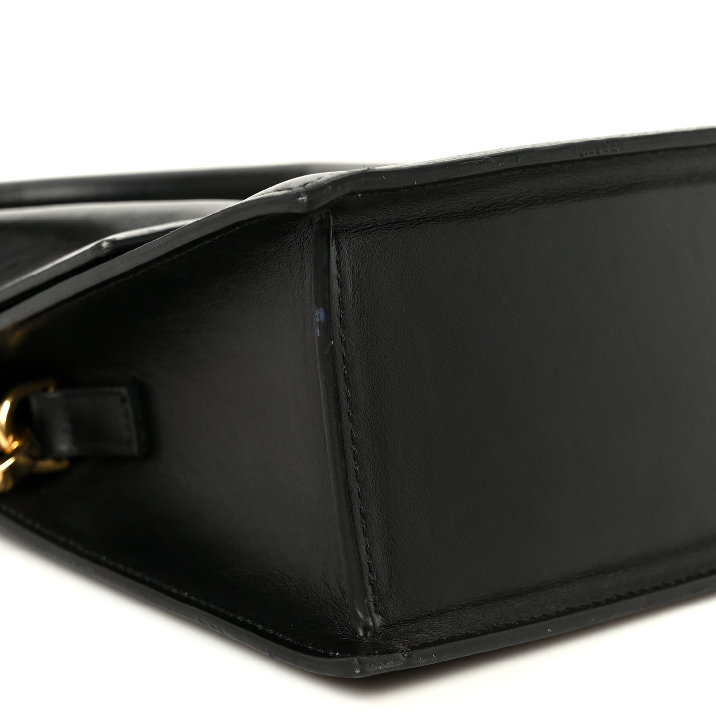 Smooth Calfskin Le Chiquito Moyen Black