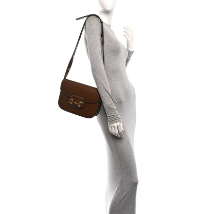 Gucci Azalea Calfskin Horsebit 1955 Shoulder Bag Brown Sugar 2 of 10
