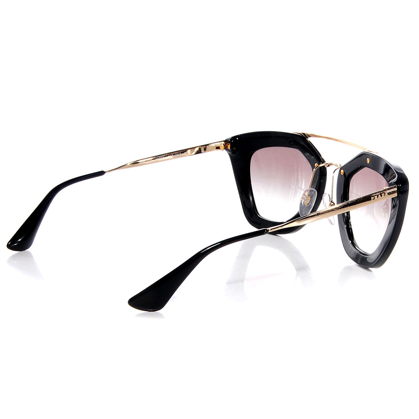 Acetate Cinema Sunglasses SPR 09Q Black
