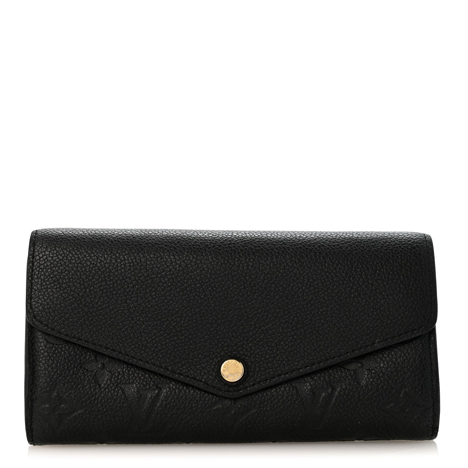 Louis Vuitton Empreinte Sarah Wallet NM Black 1 of 10