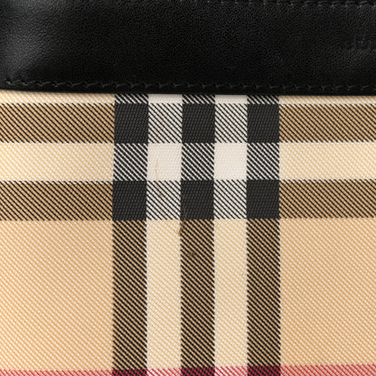 Burberry Prorsum House Check Shoulder Bag Black 11 of 15
