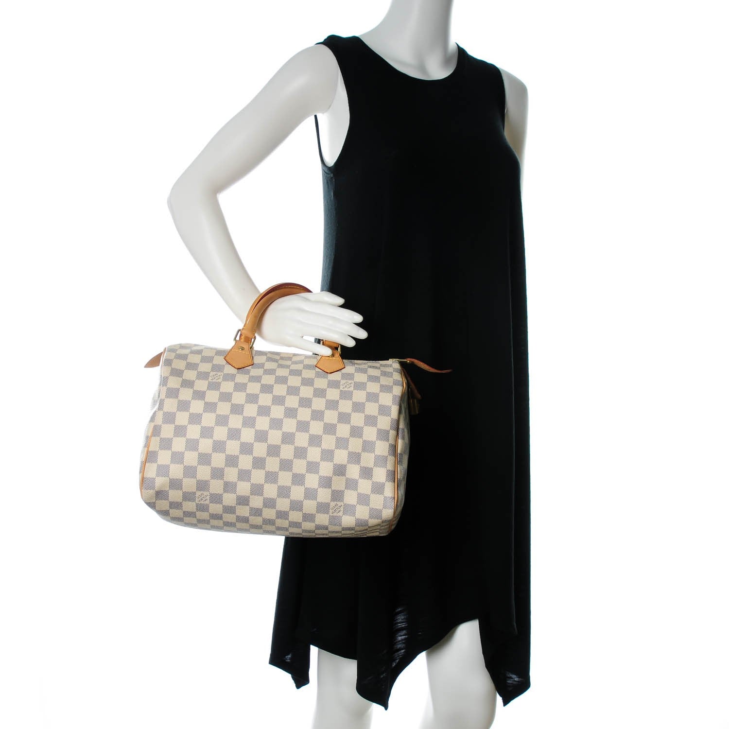 Louis Vuitton Damier Azur Speedy 30 2 of 8