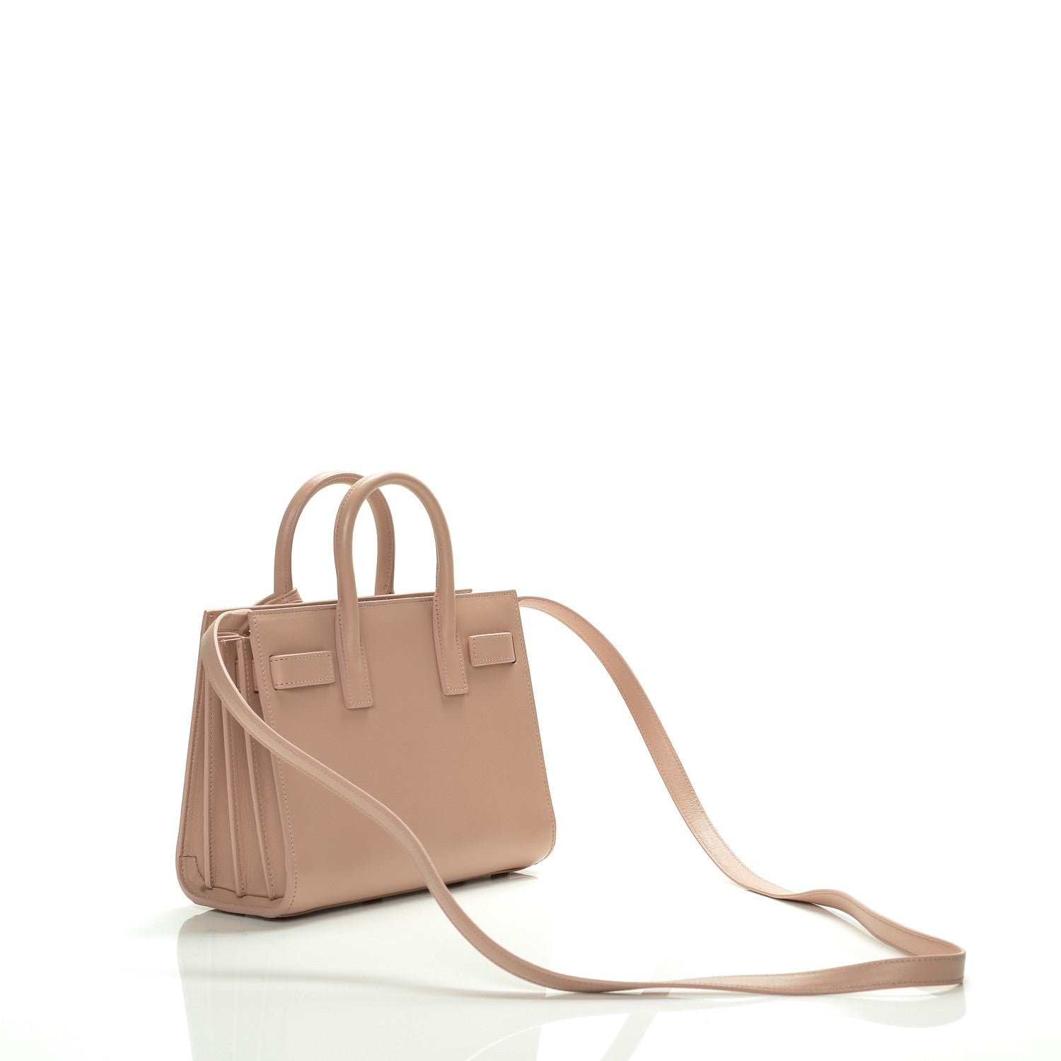 Saint Laurent Calfskin Nano Sac De Jour Pale Pink 3 of 6