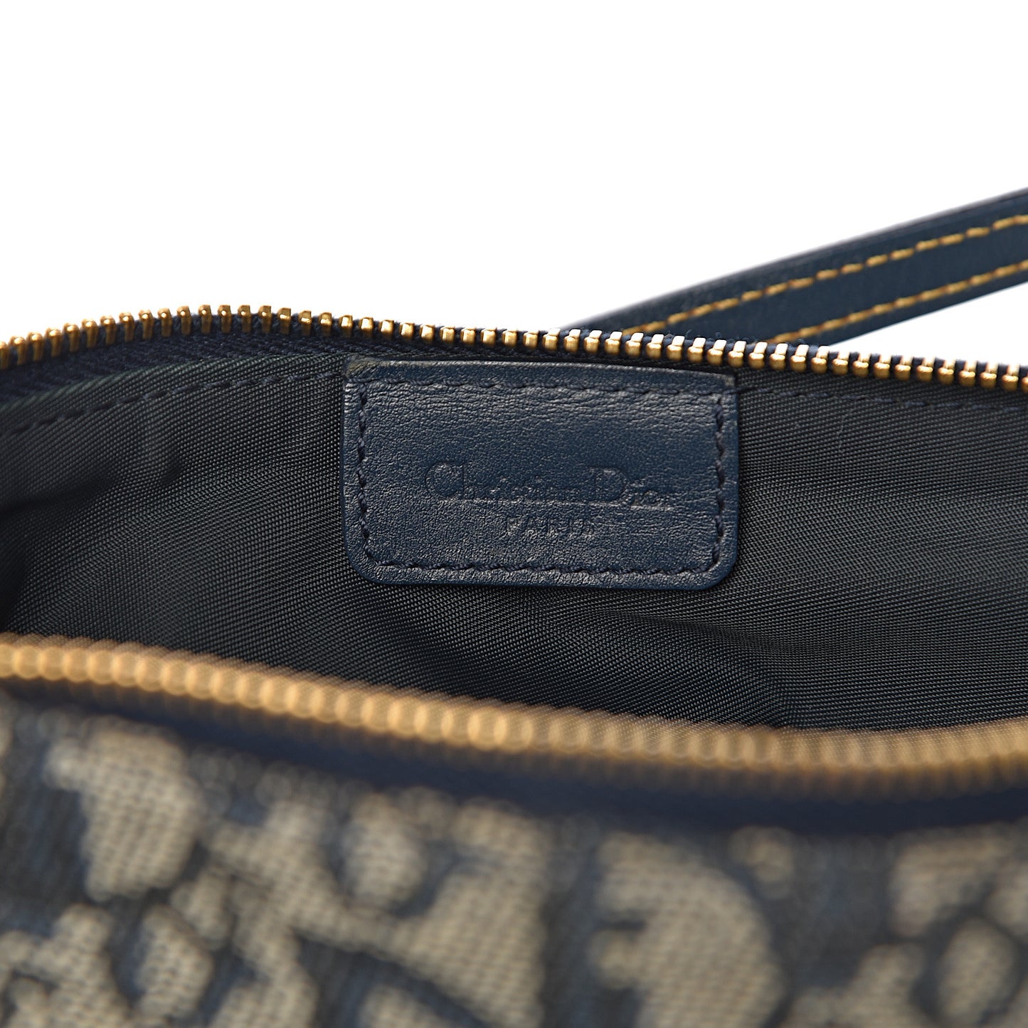 Monogram Mini Saddle Pochette Navy