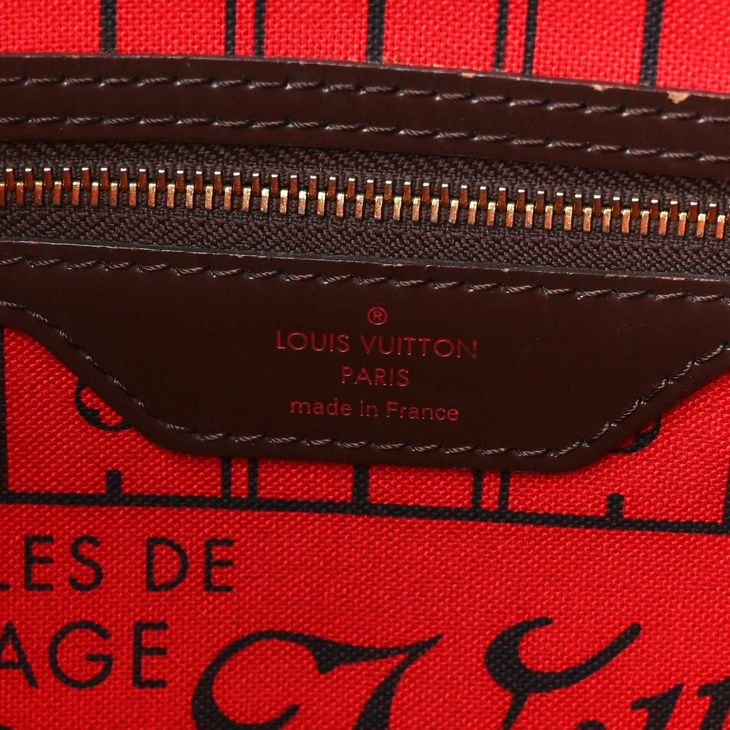 Louis Vuitton Damier Ebene Neverfull PM 8 of 11