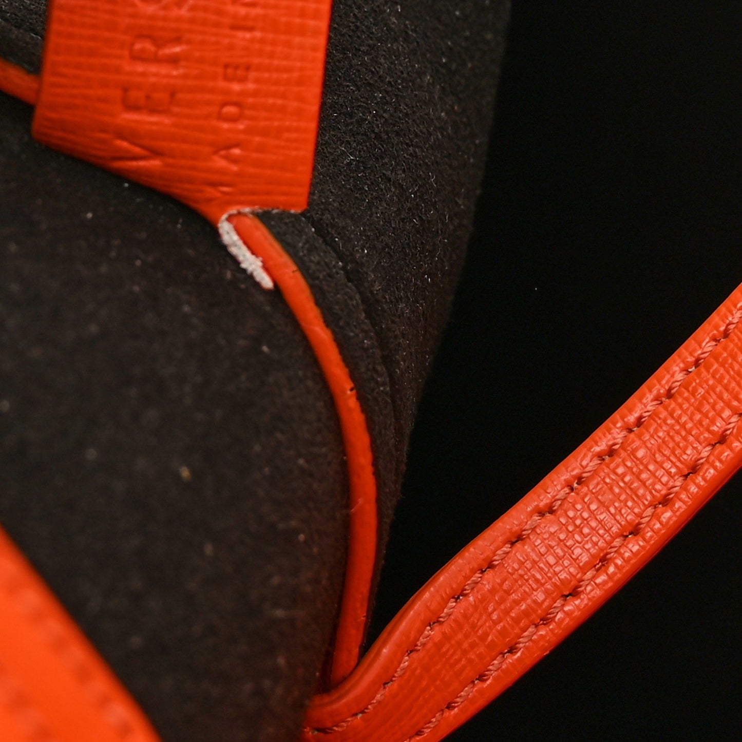 Saffiano Palazzo Medusa Tote Orange