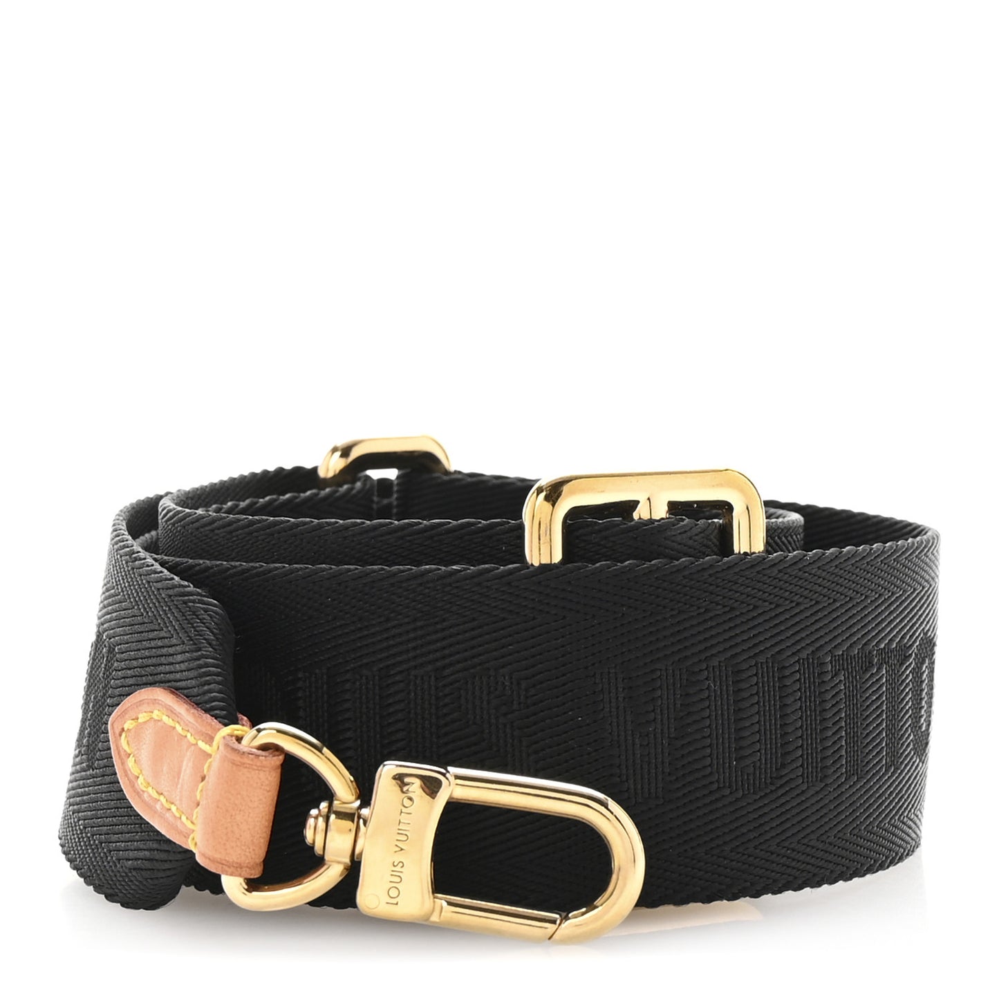 Nylon Multi Pochette Accessories Bandouliere Shoulder Strap Black