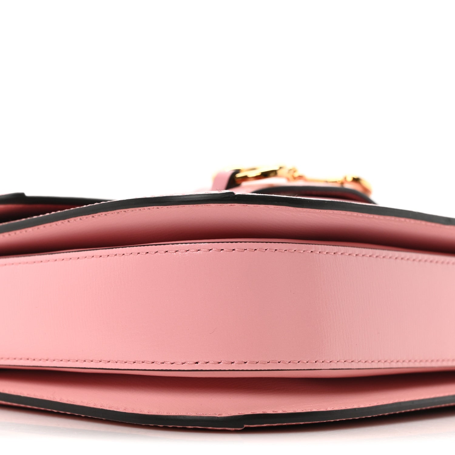 Gucci Azalea Calfskin Horsebit 1955 Shoulder Bag New Cherry Red Wild Rose 9 of 11