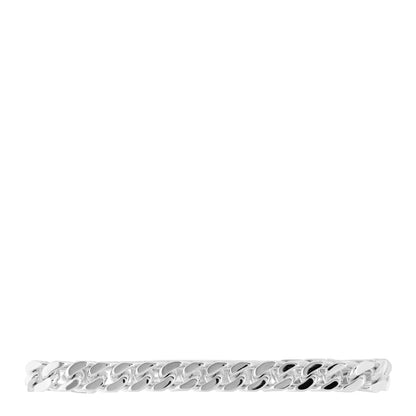 Hermes Sterling Silver TPM Kelly Gourmette Bracelet SH 2 of 4