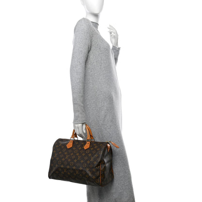 Louis Vuitton Monogram Speedy 35 2 of 11