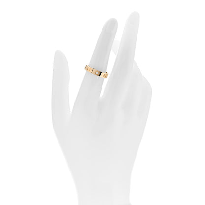 Cartier 18K Yellow Gold Diamond 4mm LOVE Wedding Band Ring 52 6 2 of 5