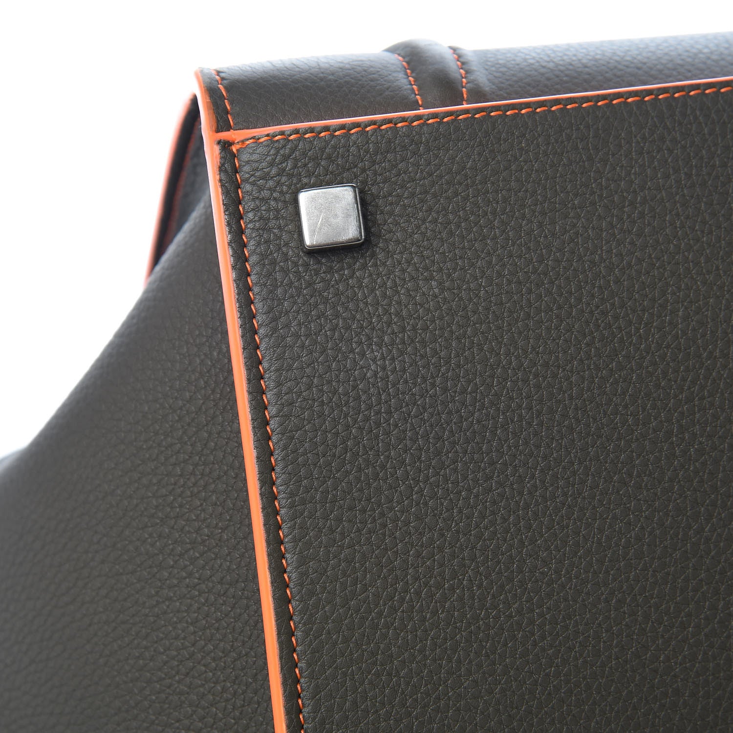 Celine Baby Grained Calfskin Medium Phantom Luggage Stone 11 of 11