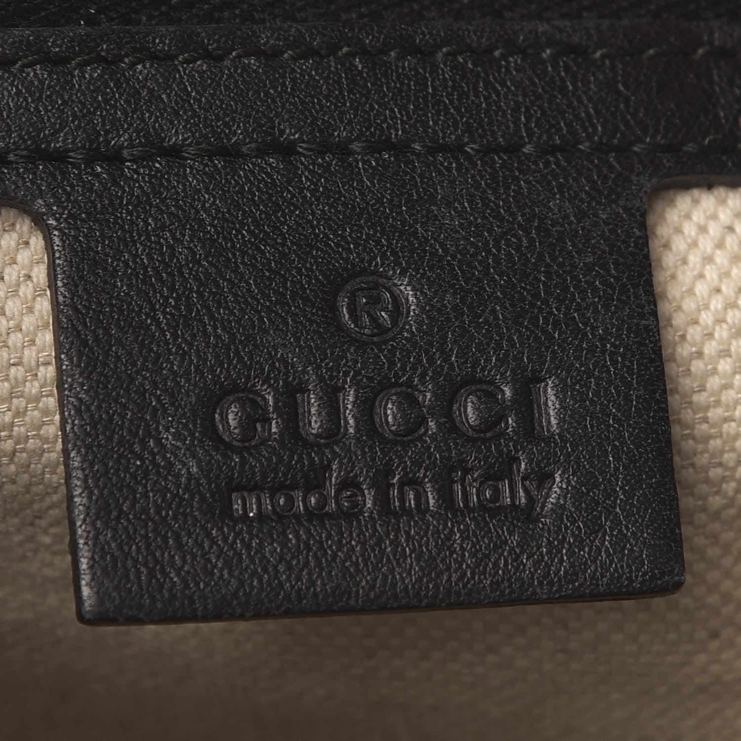 Gucci Calfskin Microguccissima Trim Medium Boston Black 8 of 9