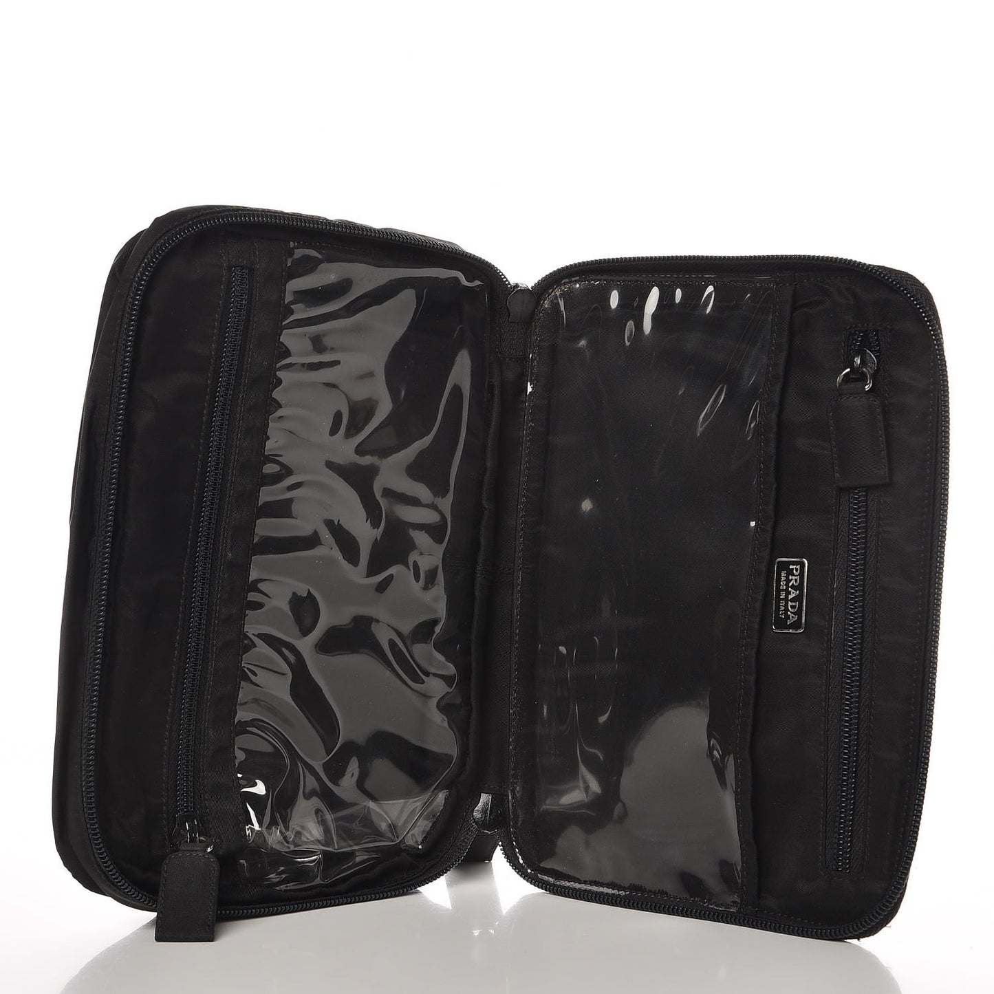 Nylon Vela Cosmetic Pouch Black