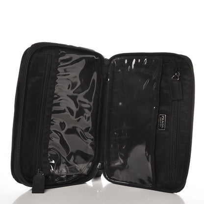 Prada Nylon Vela Cosmetic Pouch Black 5 of 8