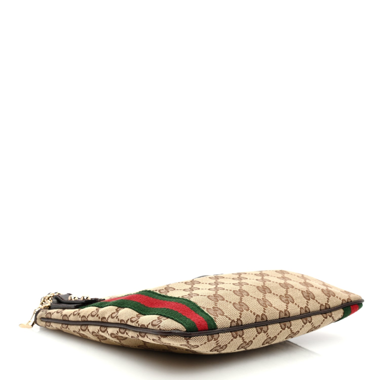 Gucci Monogram Web Jolicoeur Charms Messenger Dark Brown 4 of 10