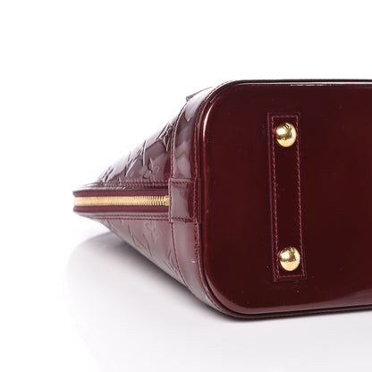 Louis Vuitton Vernis Alma PM Rouge Fauviste 9 of 13