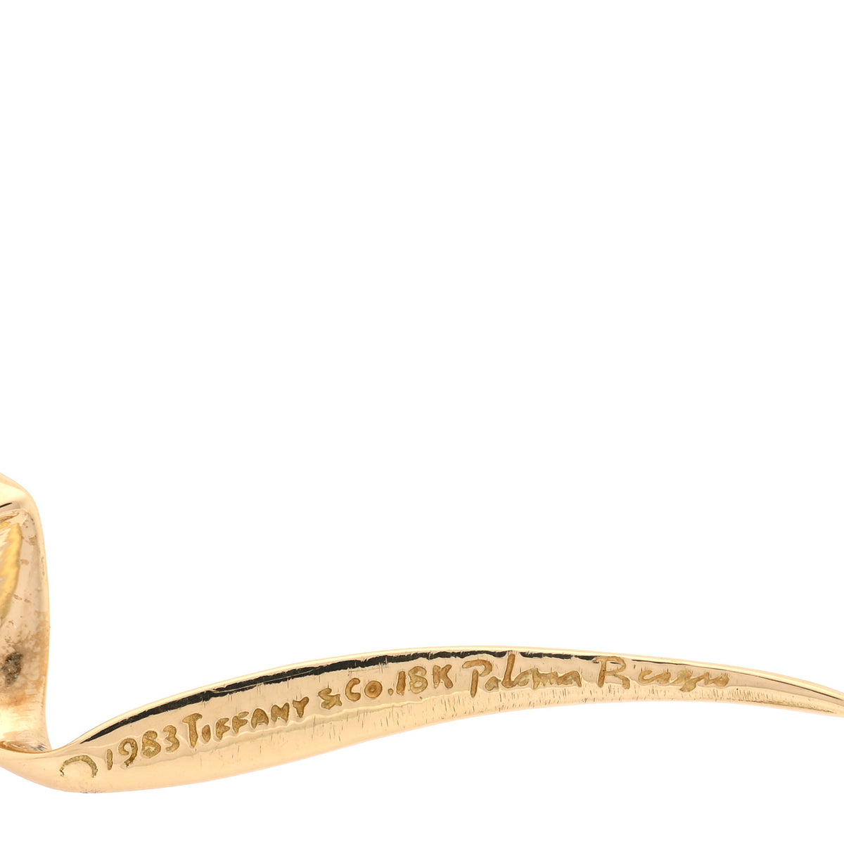 18K Yellow Gold Paloma Picasso Chrysalis Earrings