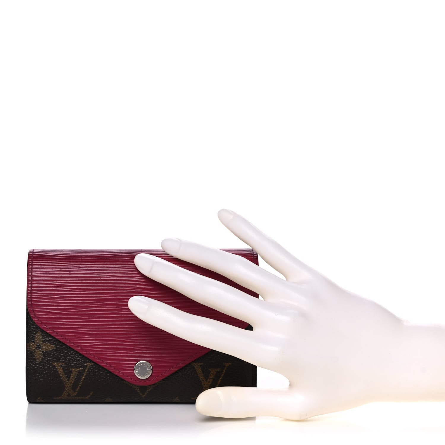Louis Vuitton Epi Monogram Marie-Lou Compact Wallet Fuchsia 2 of 15
