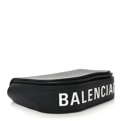 Balenciaga Signature Grained Calfskin Logo Ville Day Bag Black 3 of 7
