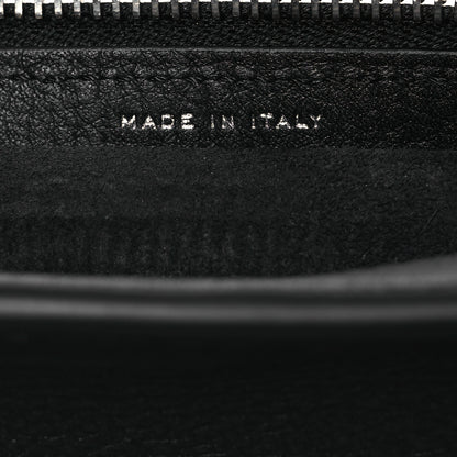 The Row Smooth Calfskin Small Slouchy Banana Bag Black 8 of 11