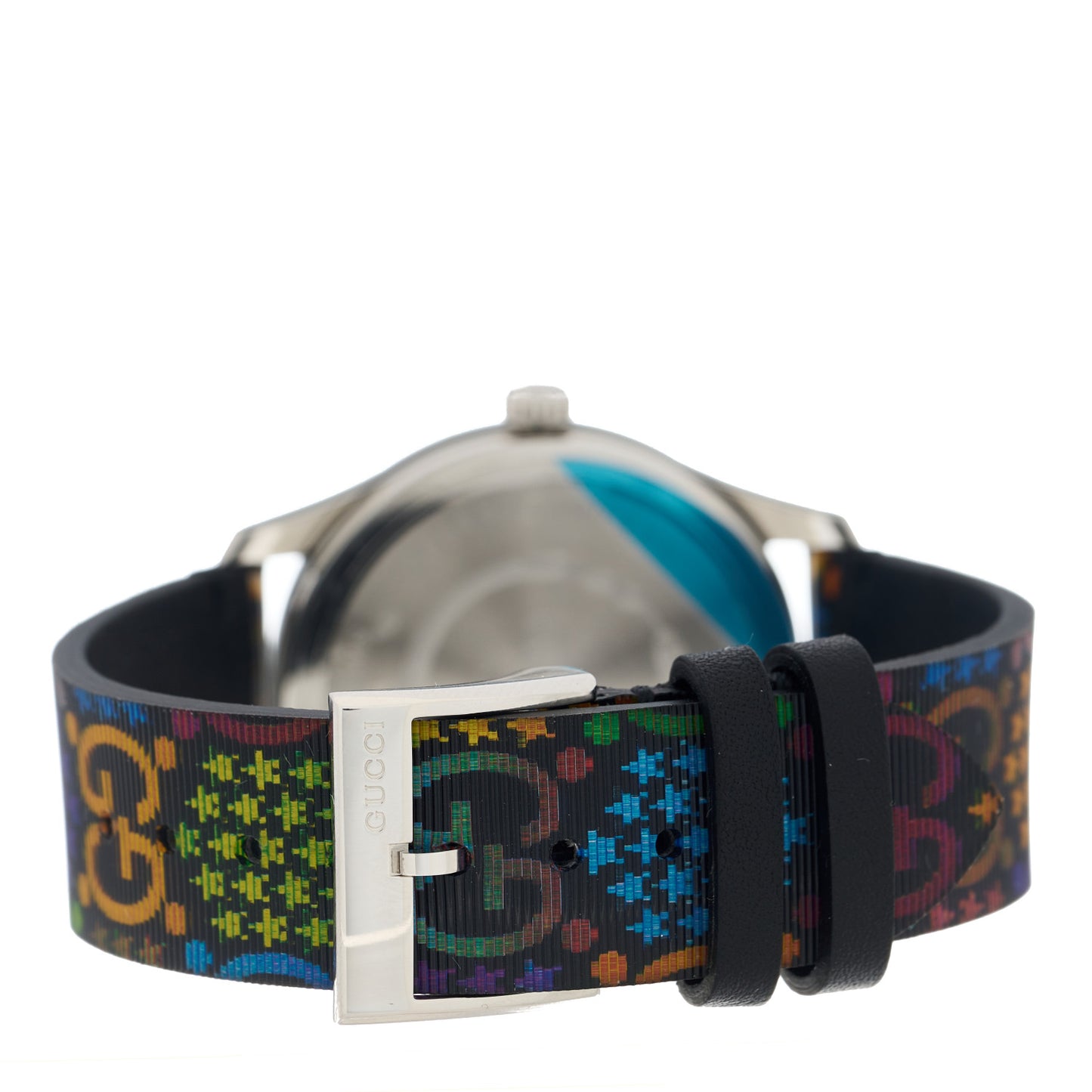 Stainless Steel Calfskin 38mm G-Timeless Psychedelic Quartz Watch