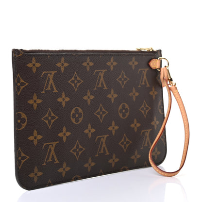 Louis Vuitton Monogram Neverfull MM GM Pochette 2 of 4