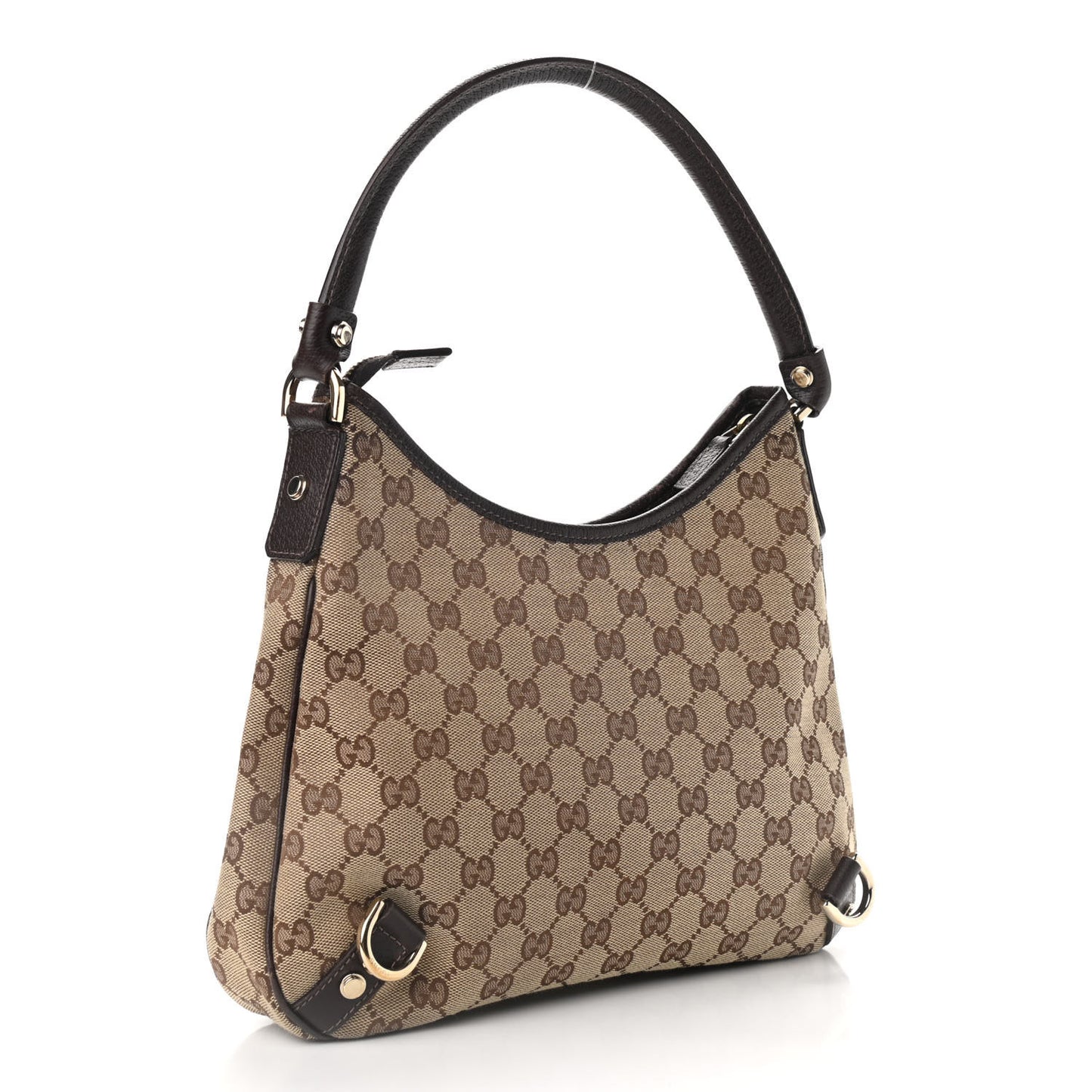 Monogram Medium Abbey D Ring Hobo Brown