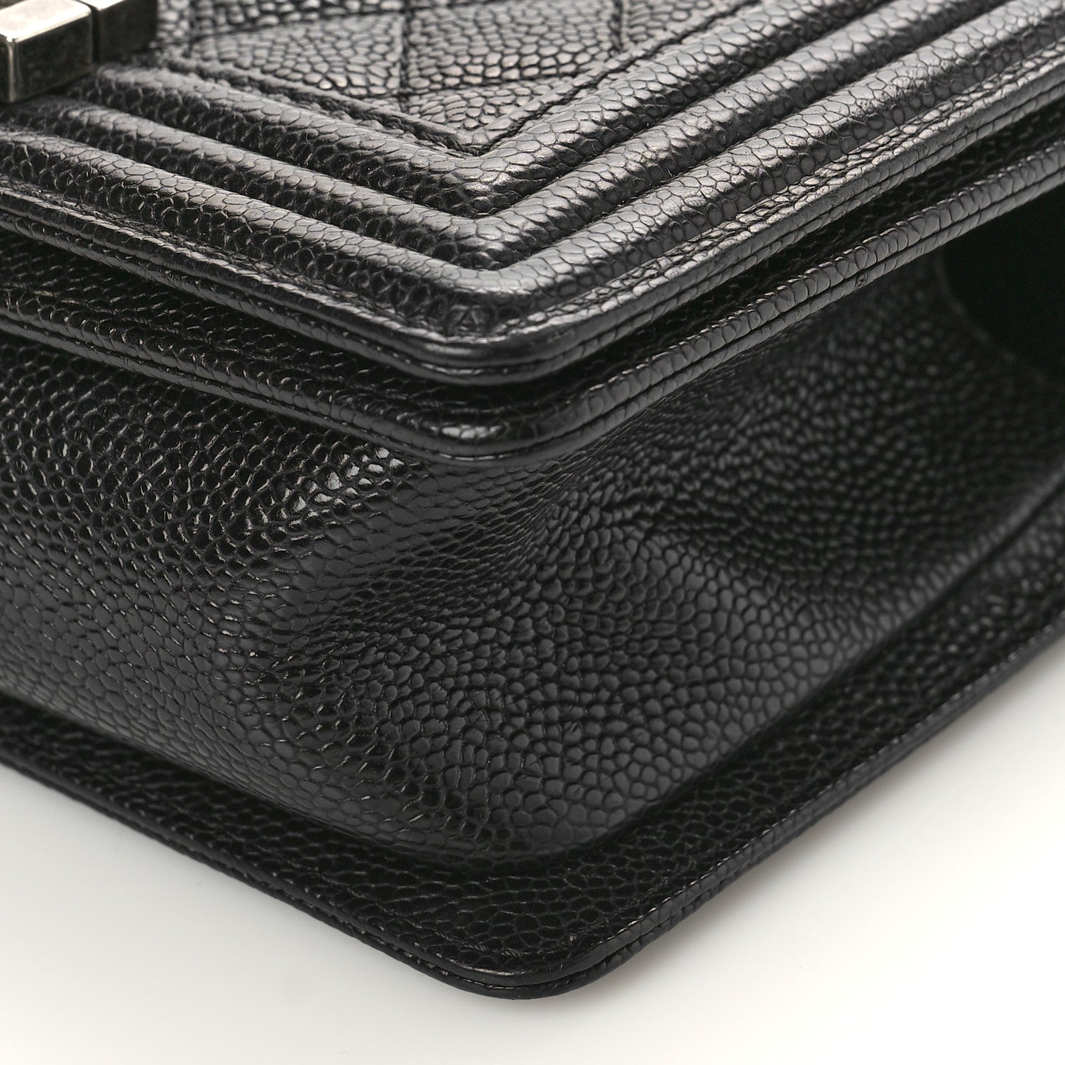 Chanel Caviar Quilted Small Boy Flap Black 9 of 10