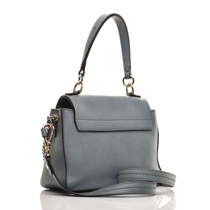 Chloe Calfskin Mini Faye Day Shoulder Bag Cloudy Blue 3 of 8
