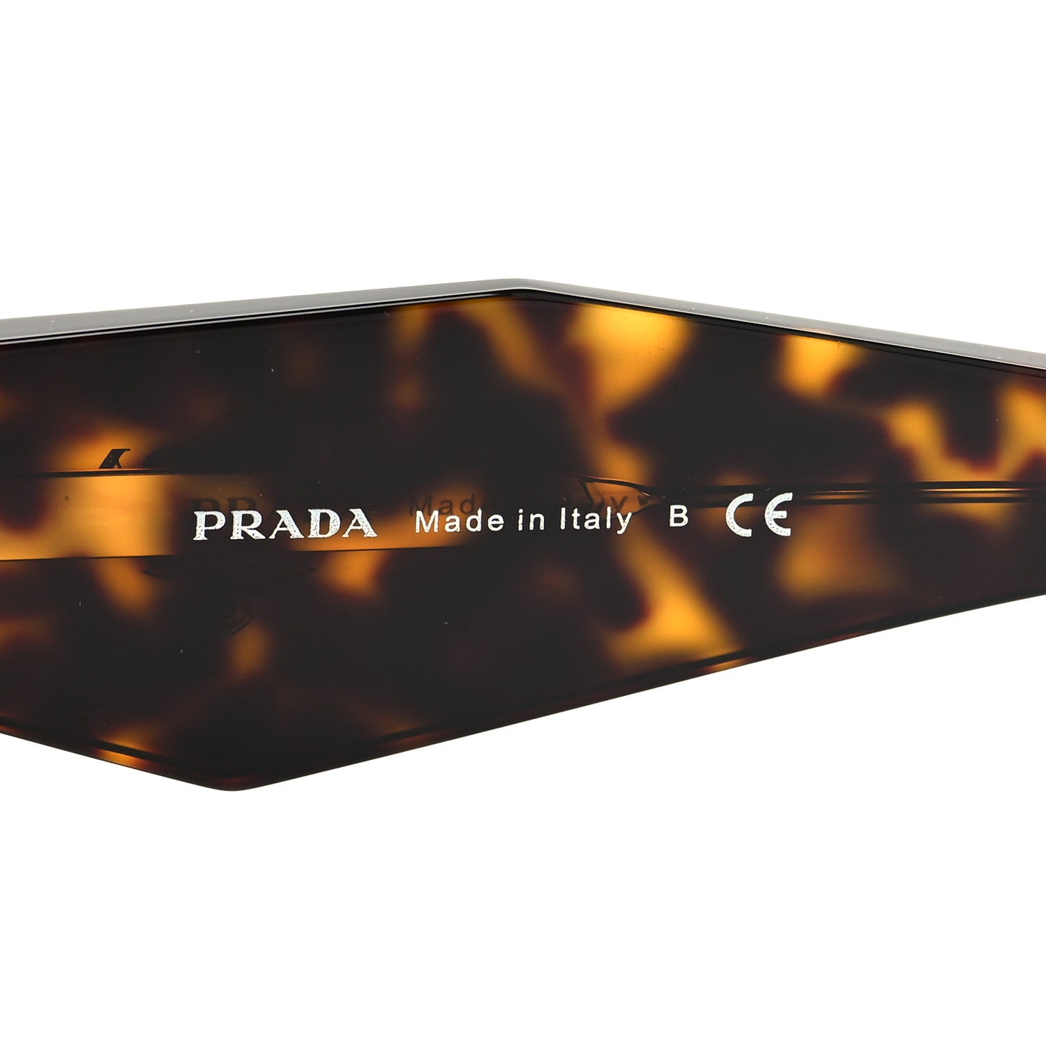 Prada Acetate Symbole Sunglasses SPR 17W Havana 5 of 8