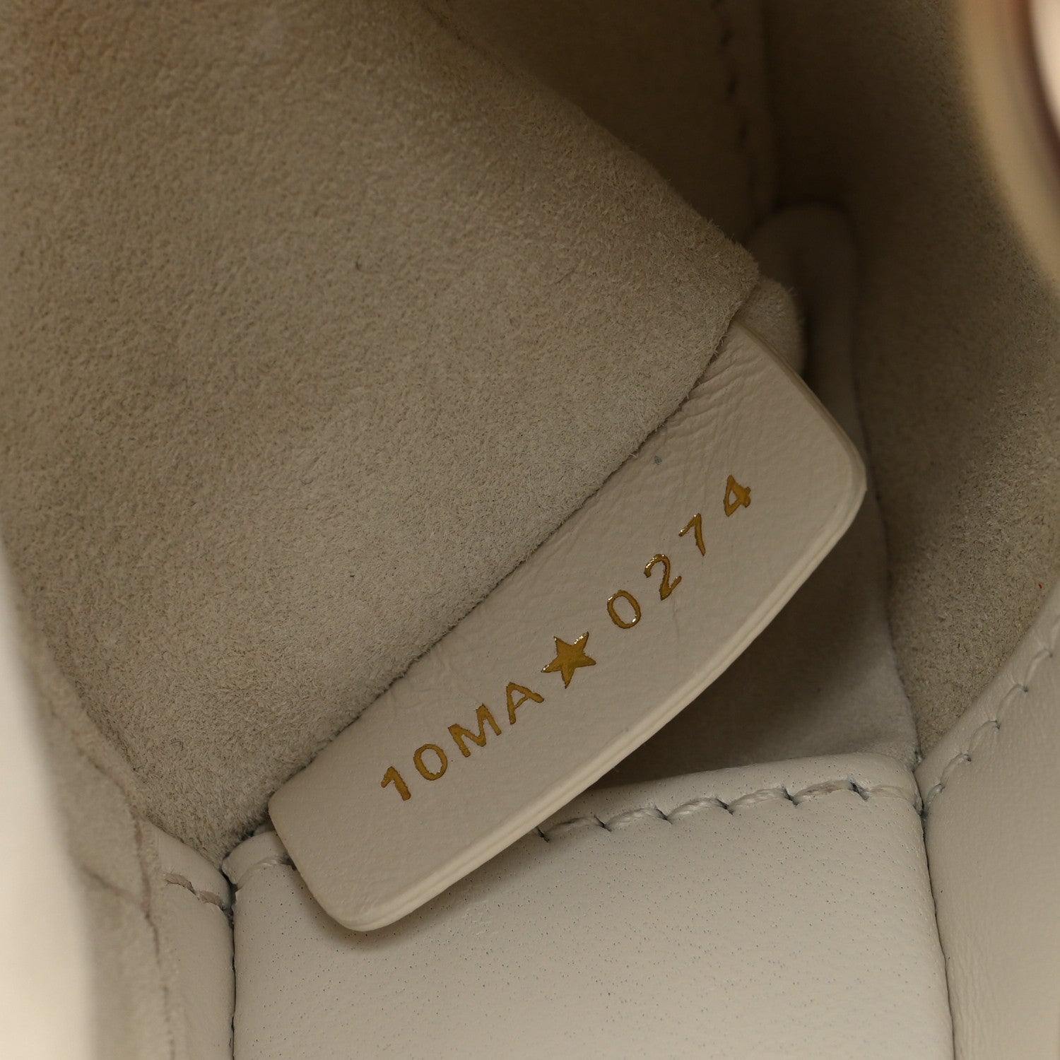 Christian Dior Lambskin Cannage Micro Lady D-Joy Latte 7 of 10