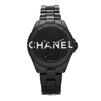 Chanel Stainless Steel Ceramic 38mm J12 Wanted de Chanel Automatic Watch Black 1 of 5