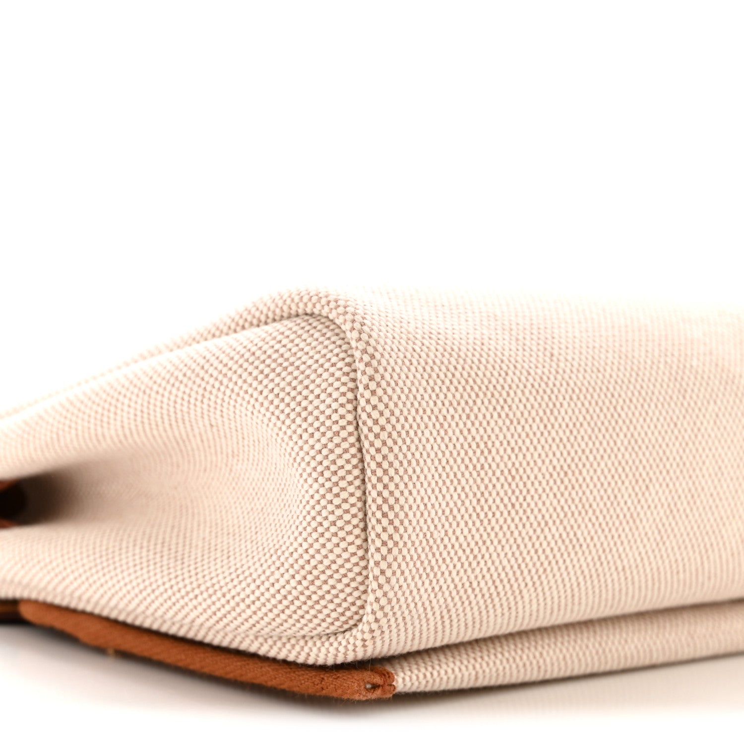 Hermes Military Toile Vache Hunter Herbag Zip Retourne 20 Ecru Beige Fauve 9 of 10