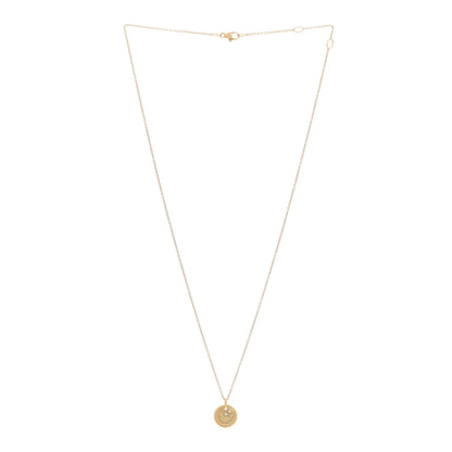 David Yurman 18K Yellow Gold Diamond Yellow Sapphire Cable Collectibles Moon and Stars Pendant Necklace 3 of 6