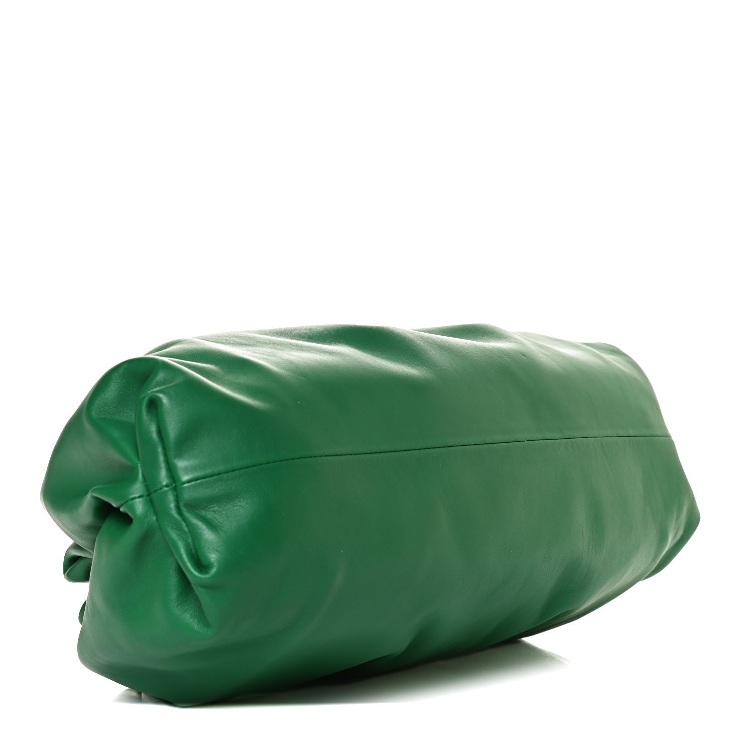 Bottega Veneta Smooth Butter Calf The Pouch Oversized Clutch Racing Green 4 of 12