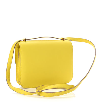 Hermes Swift Constance 18 Lime 2 of 4