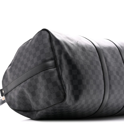 Louis Vuitton Damier Graphite Keepall Bandouliere 55 8 of 12